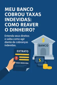 Imagem principal do artigo Meu Banco Cobrou Taxas Indevidas: Como Reaver o Dinheiro?